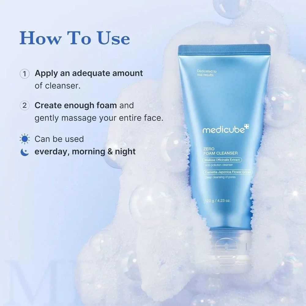 Medicube zero foam